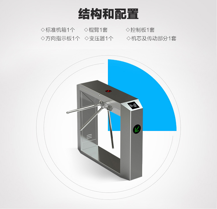 LY-T101 純不銹鋼橋式三棍閘機(jī)