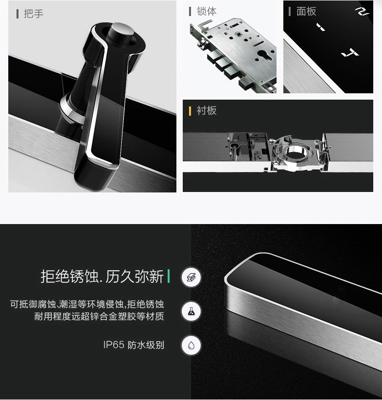 LY-S100 標(biāo)準(zhǔn)平板指紋鎖